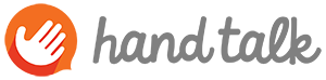 Logomarca da empresa Hand Talk, clique para acessar o site da empresa que será aberto em nova janela.