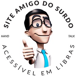 Logomarca do site Amigo do Surdo, clique para acessar o site da empresa que será aberto em nova janela.